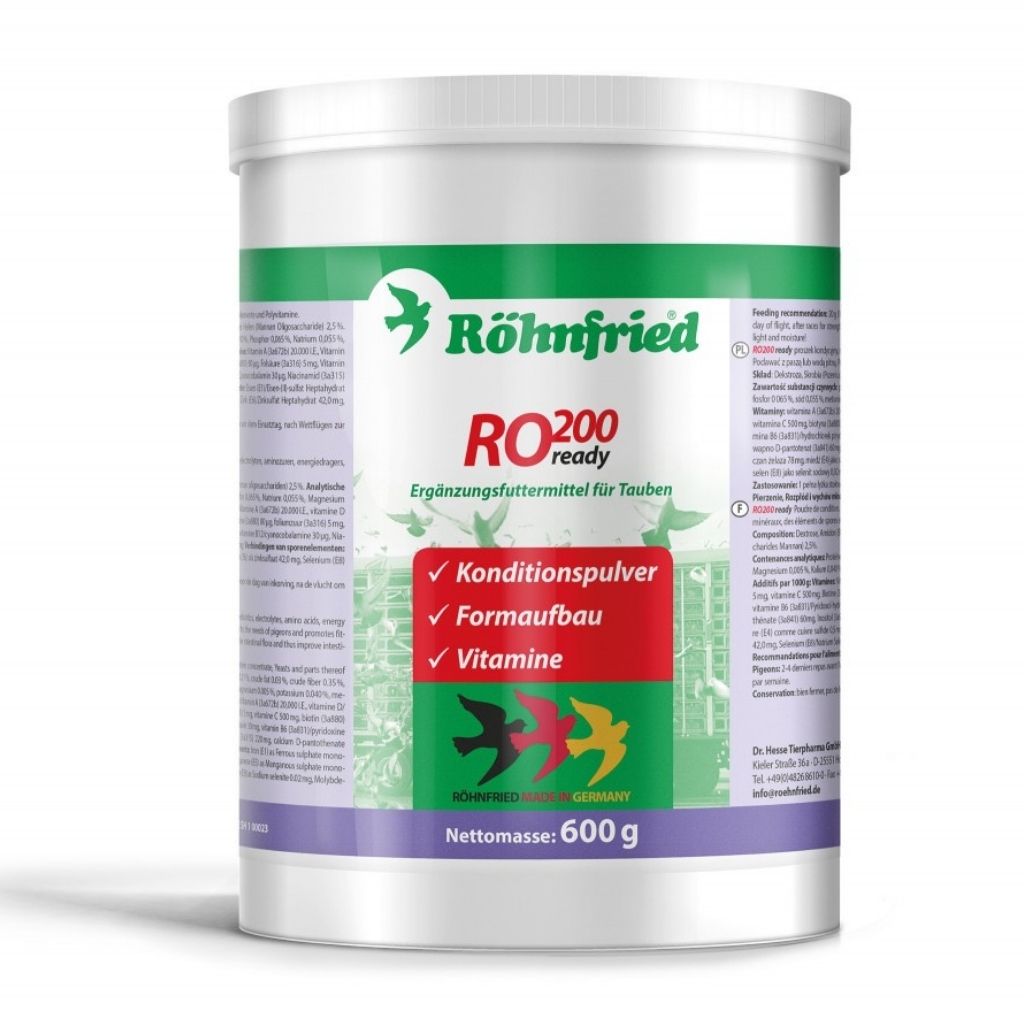 Ro 200 Ready, Rohnfried, 600 g, Supliment pentru porumbei