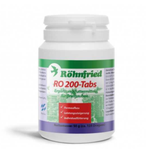 Ro 200, Rohnfried, 125 tablete, Tablete pentru porumbei